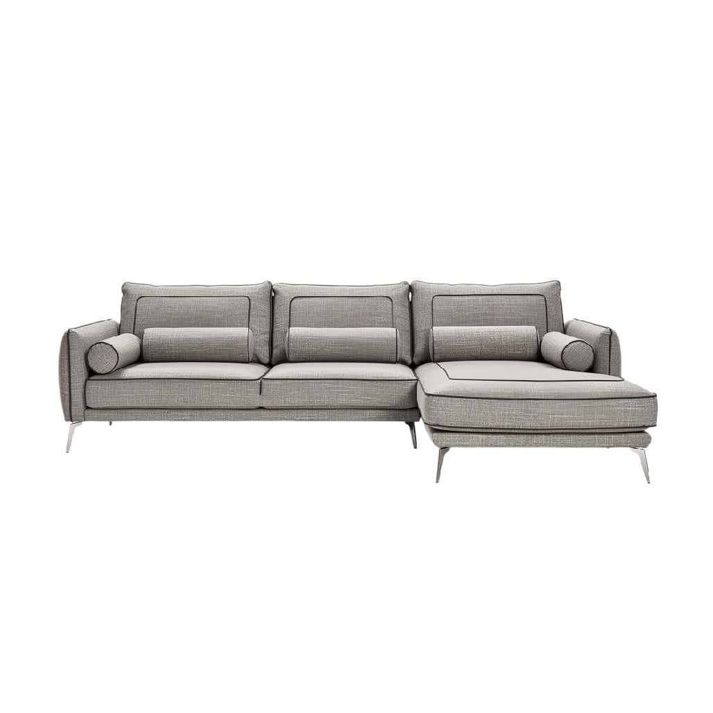 **Luxe Loungebank met Chaise Longue en Modern Design**
