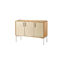 **Houten Dressoir met Geperforeerde Deuren**